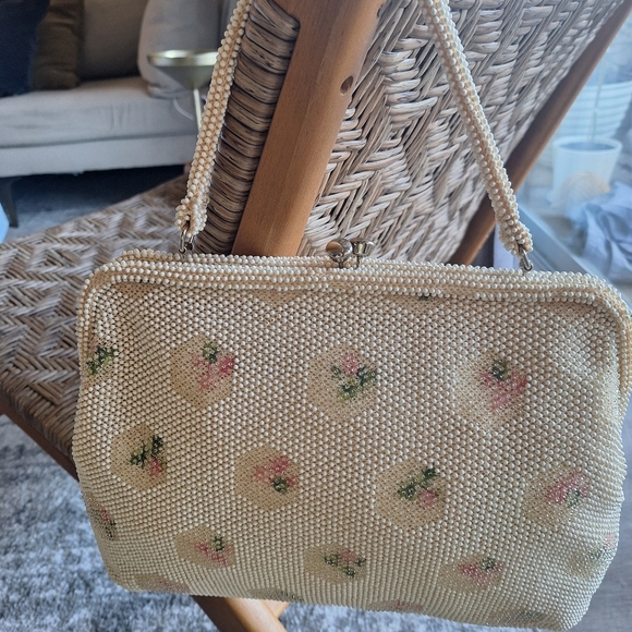 Lumered Handbags - Lumered Petit Beads Vintage Handbag 1950s